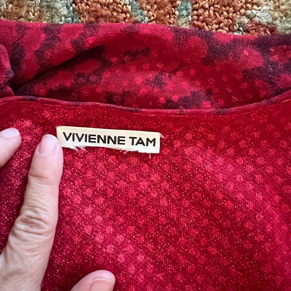 1998 VIVIENNE TAM SNAKESKIN PRINT DRESS L - Picture 6 of 6